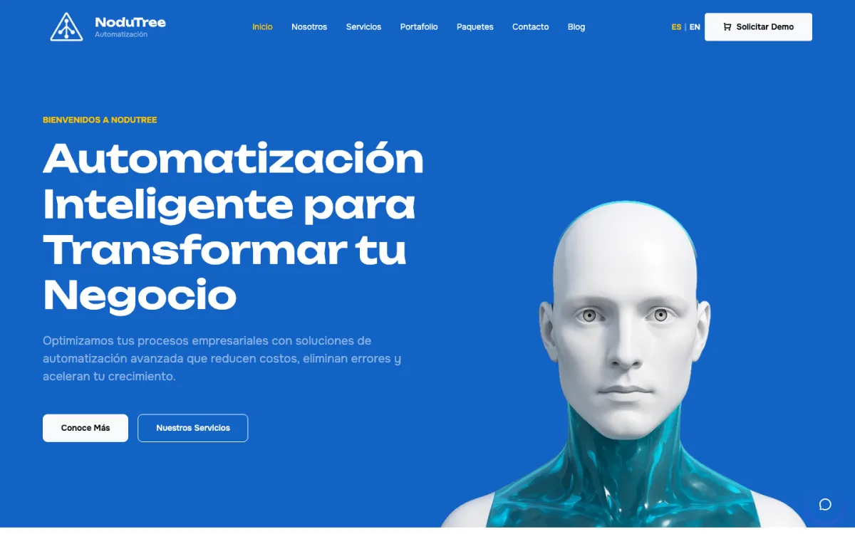 Sitio web de NoduTree